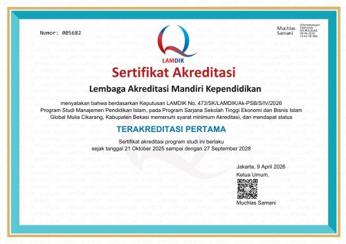 Sertifikat Akreditasi MPI